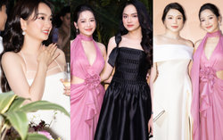 Chi Pu - Hương Giang và dàn mỹ nhân Vbiz đọ sắc tại sự kiện 