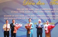 Phụ nữ Việt Nam - Lào - Campuchia hội nhập, hợp tác vì phát triển xanh và bền vững trong một thế giới có Covid-19