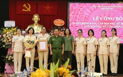 Nâng cấp Hội Phụ nữ Học viện Cảnh sát Nhân dân lên Hội Phụ nữ cấp trên cơ sở