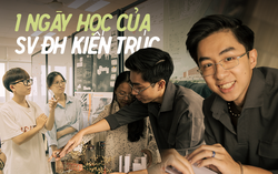 "Đột nhập" một buổi học của sinh viên Kiến trúc: Như trong phim