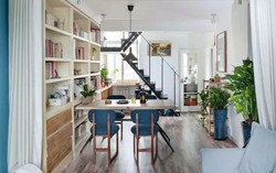 Ngôi nhà phố 32m² chật hẹp bỗng biến thành không gian sáng sủa bất ngờ