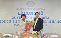 Bà Hoàng Thanh Nhàn được bổ nhiệm Tổng Biên tập Thời báo Ngân hàng