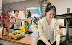 Nàng dâu năm đầu ăn Tết ở Đức: "Đây là lần đầu tiên mẹ chồng mình gói bánh chưng sau 30 năm"