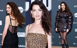 Anne Hathaway ngày càng thích mặc "đồ ngầu" 