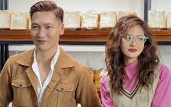 Thùy Anh thấy mệt khi đóng cảnh hôn với Mạnh Trường