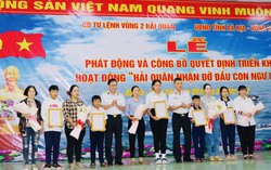 Vùng 2 Hải quân: Tự nguyện hỗ trợ nuôi dưỡng, đỡ đầu con ngư dân mồ côi khó khăn 