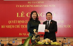 Ủy ban Chứng khoán Nhà nước có nữ Chủ tịch