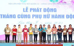 Trao hơn 1,3 tỷ đồng hỗ trợ chị em khởi nghiệp và hơn 70 phần quà cho trẻ mồ côi ở quận 11