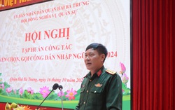 Quận Hai Bà Trưng (Hà Nội) triển khai công tác tuyển chọn công dân nhập ngũ năm 2024