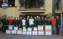 Phụ nữ Học viện Khoa học Quân sự - Tổng cục II ủng hộ Mottainai 2023