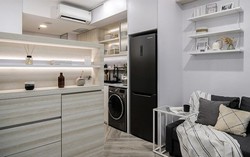 Căn hộ 27m2 chứa đựng cả "thế giới" bên trong nhờ thiết kế lưu trữ thông minh
