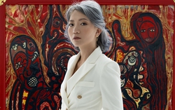 Nghệ sĩ Đào Anh Khánh bối rối khi con gái làm nghệ thuật