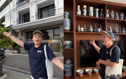 Long Chun tiết lộ căn nhà 9 tầng mặt hồ Tây và thú vui sưu tầm đồ cổ của gia đình