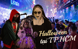 Giới trẻ TPHCM "cosplay" đủ nhân vật chơi Halloween 