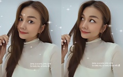 Nàng dâu mới Thanh Hằng lộ diện sau đám cưới với biểu cảm gây chú ý
