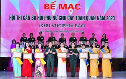 Hội thi cán bộ Hội phụ nữ giỏi toàn quân: "Có những tiết mục khiến cả hội trường nghẹn ngào, lặng đi”