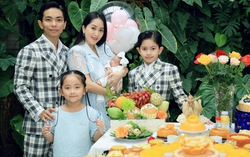 Vợ chồng kiện tướng dancesport tổ chức tiệc ý nghĩa cho con gái mới chào đời