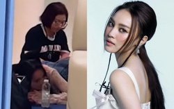 Lan Ngọc gặp sự cố phải nằm dài khi quay "Chị đẹp đạp gió rẽ sóng"