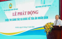 Phát động cuộc thi sáng tác ca khúc về Tòa án nhân dân