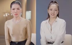 Bảo Anh, Lệ Quyên thể hiện thái độ khi ekip "Chị đẹp đạp gió rẽ sóng" đặt câu hỏi phỏng vấn