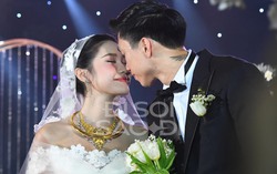 Đoàn Văn Hậu - Doãn Hải My được chúc sớm có em bé, khách dự cưới nói "Có rồi mà"