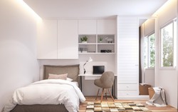 3 cách giúp bạn tăng thêm không gian lưu trữ cho phòng ngủ nhỏ
