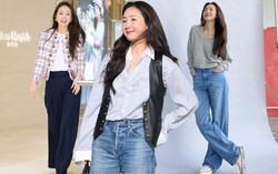 Phong cách sang trọng nhưng vẫn trẻ trung của Choi Ji Woo ở tuổi 48
