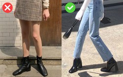 Giày boots tôn dáng nhưng có 4 kiểu lỗi thời bạn không nên mua