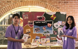 Triển lãm sách nhiều ý nghĩa của học sinh Hà thành 