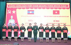 Tăng cường tình đoàn kết hữu nghị giữa phụ nữ Quân đội Việt Nam và phụ nữ Quân đội Lào