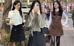 Những cách diện áo len mỏng xinh và sang như phụ nữ Hàn