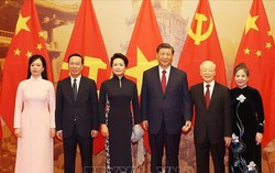 Chiêu đãi trọng thể chào mừng Tổng Bí thư, Chủ tịch nước Trung Quốc Tập Cận Bình và Phu nhân