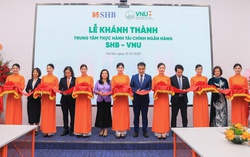 Khánh thành “Trung tâm thực hành Tài chính Ngân hàng SHB - VNU”