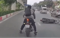 Vụ xe máy gây tai nạn với người phụ nữ rồi bỏ đi: Nam tài xế khai gì?