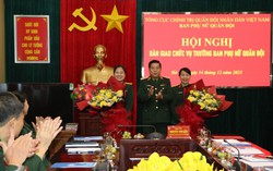Bàn giao chức vụ Trưởng ban Phụ nữ Quân đội