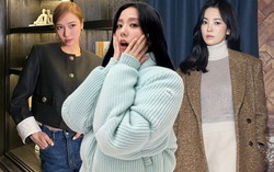 Nâng tầm style với 9 cách lên đồ mùa lạnh của sao Hàn dạo gần đây
