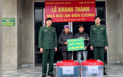 Trao tặng “Mái ấm Biên cương” cho gia đình hộ nghèo ở biên giới Lào Cai