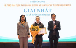 Trao giải cuộc thi "Sáng tạo logo và slogan về sản xuất và tiêu dùng bền vững"
