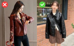 Áo khoác da đang hot nhưng 4 kiểu nàng không nên mua 