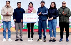 Báo PNVN kết nối tài trợ công trình lò nước nóng cho học sinh vùng cao