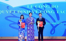 TƯ Hội LHPN Việt Nam công bố và trao Quyết định bổ nhiệm cán bộ