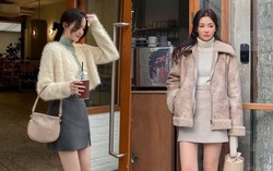 4 kiểu áo hợp diện cùng chân váy dạ