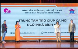 Ra mắt Trung tâm trợ giúp xã hội - Ngôi nhà Bình yên hỗ trợ phụ nữ và trẻ em bị bạo lực