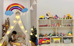 Thiết kế phòng chơi "động - tĩnh" để dạy con tự lập