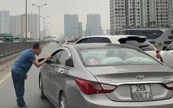 Xác minh tài xế ô tô Porsche chặn đầu, nhổ nước bọt vào xe khác trên đường vành đai 3