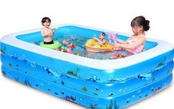 Đảm bảo an toàn cho trẻ khi có bể bơi mini tại nhà