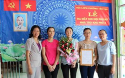 Tổ hội phụ nữ công nhân nhà trọ ở Tân Tạo
