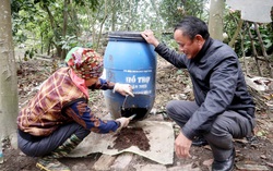 Xử lý rác tại hộ gia đình: Cán bộ thử nghiệm trước mới thuyết phục được dân 