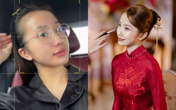 TikToker Huyền 204 khoe mặt mộc