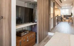 Vợ chồng trẻ cải tạo nhà tập thể cũ 37m2 thành tổ ấm sang chảnh